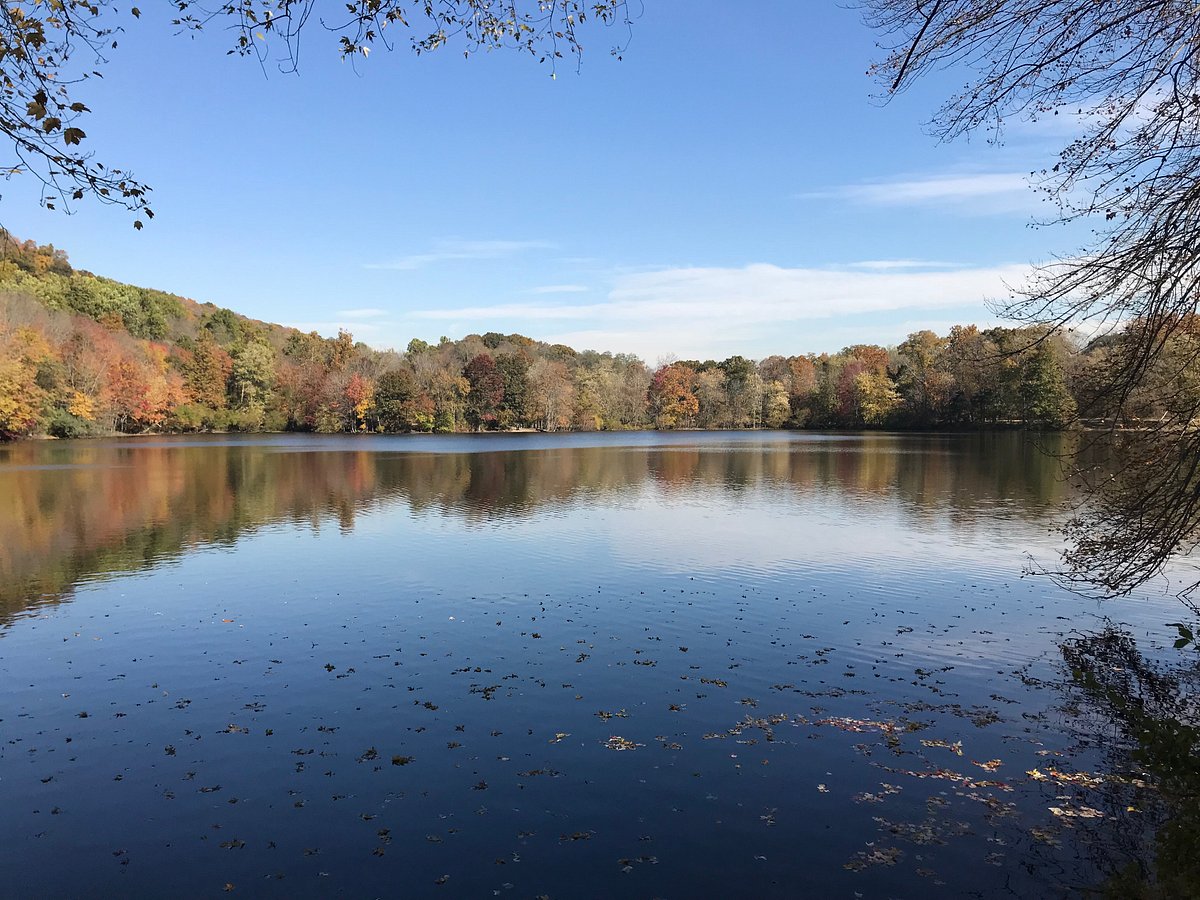 Ramapo Valley County Reservation — hiking trails and waterfall, Mahwah NJ, rated 4.8 stars, near Pompton Lakes apartments